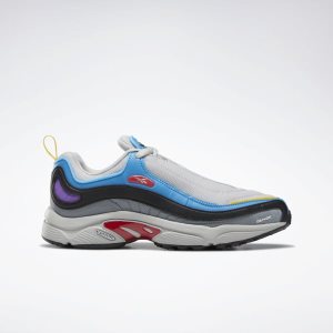 Reebok Daytona DMX Turnschuhe Damen - Grau/Blau/Schwarz/Grau - DE 406-BNX